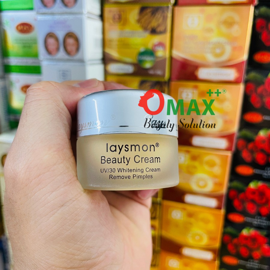 KEM LAYSMON UV/30 BEAUTY CREAM 15G  - DƯỠNG TRẮNG HỒNG DA - XOÁ NHOÀ THÂM NÁM