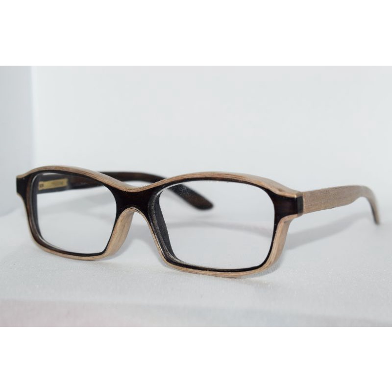 gọng kính chế tác thủ công từ gỗ mun và gỗ teak