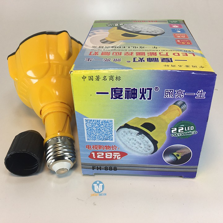 Đèn led đa năng tích điện 22 led điều khiển từ xa FH-888