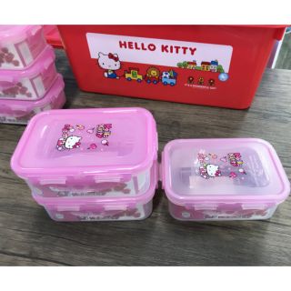 HỘP NHỰA HELLO KITTY LOCK&LOCK LKT818 460ML