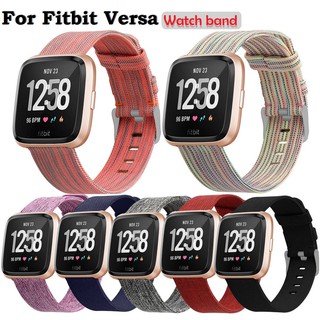Dây Đeo Vải Dù Thay Thế Cho Đồng Hồ Fitbit Versa 2 / Fitbit Versa 2 / Fitbit Versa / Fitbit Versa Lite