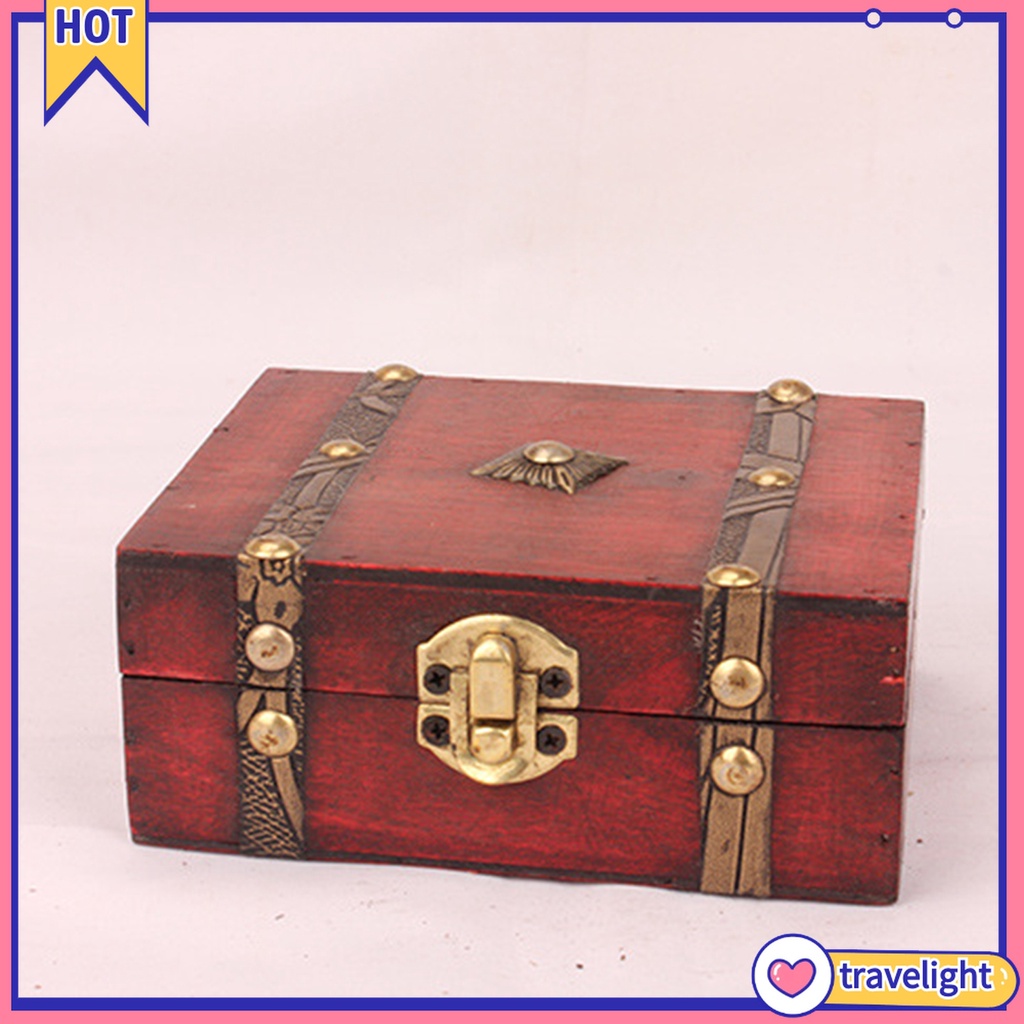 Hộp Gỗ Đựng Trang Sức Phong Cách Vintage K2
