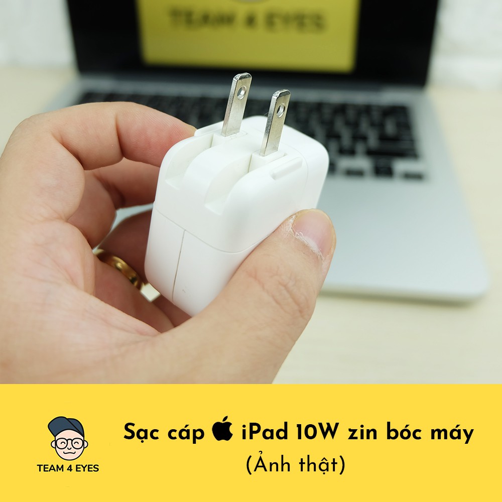 Sạc cáp iPad 10W (Sạc nhanh cho iPhone) zin bóc máy
