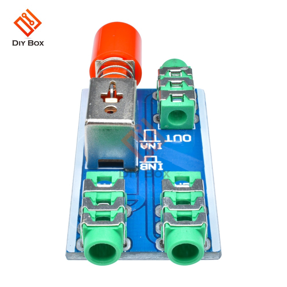 Audio Switching Board 3.5mm A / B Audio Input Block Optional Select Output Type Module One Audio Input to two Audio Output | BigBuy360 - bigbuy360.vn