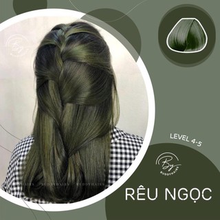 Thuốc nhuộm tóc màu Rêu ngọc không cần dùng Thuốc tẩy tóc / Nâng tone của Buddyhairs , Buddy.hair , Buddyhairs