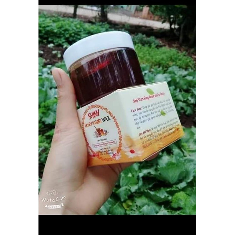 wax lông mật ong, chanh shiny. tặng kèm que và giấy wax
