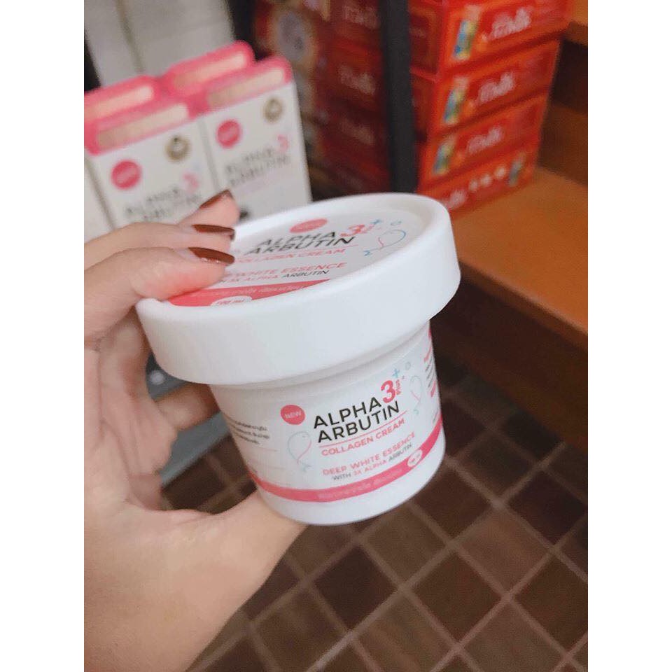 Kem kích trắng da Alpha Arbutin Collagen 3+ Plus Mới