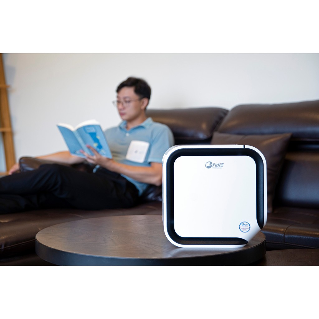 Máy lọc không khí FujiE AP200 (4 cấp lọc, bụi mịn PM2.5 - 2.5 µm, sử dụng diện tích 10-15m2) bảo hành 12 tháng