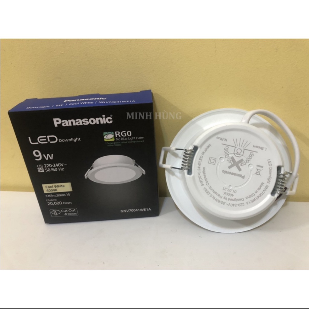 Đèn Downlight Panasonic  9w D110 ,  12w D120, Đèn âm trần Panasonic