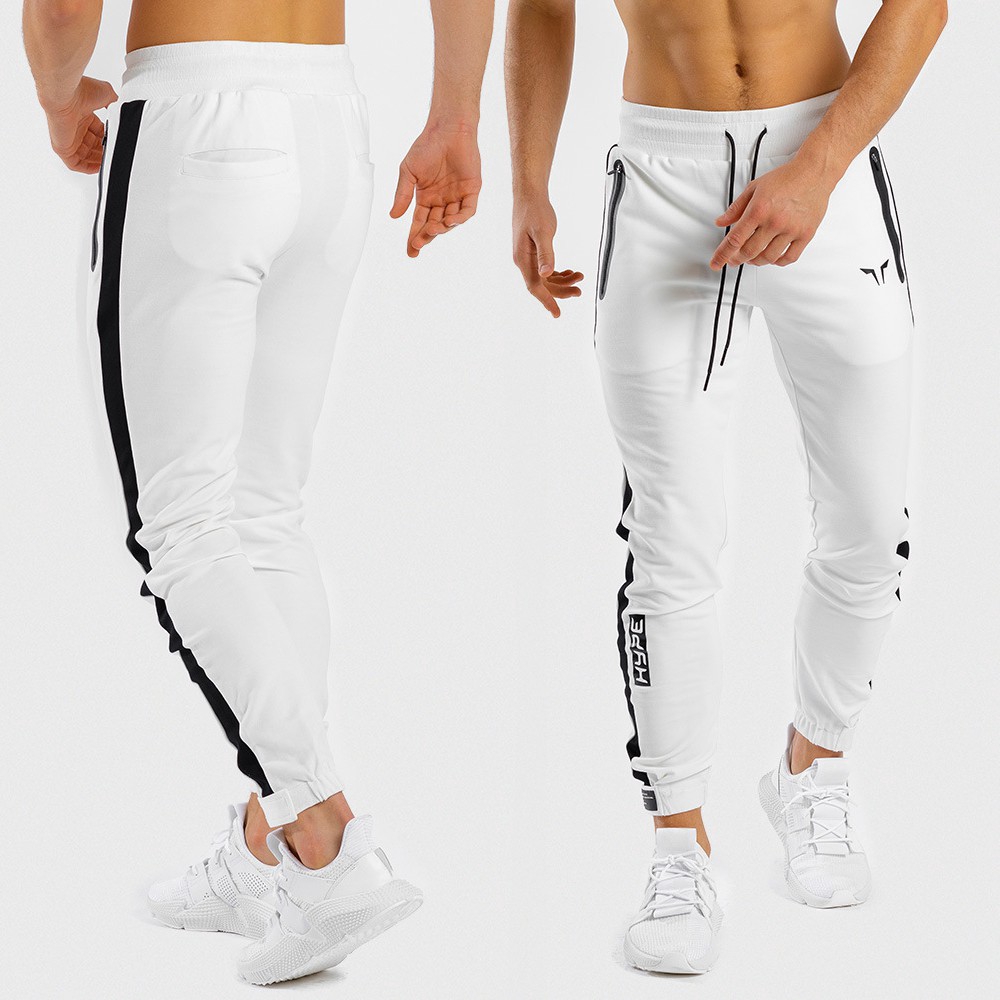 Men's sports jogging pants cotton casual trousers