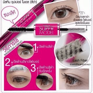 Mascara 2 đầu Mistine Super Model Miracle Lash Mascara Thái Lan (5.5g)