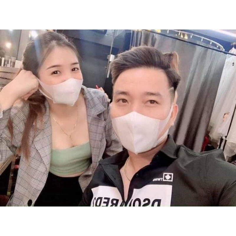 Khẩu trang 3D thương hiệu LV, trơn cho bé và người lớn | BigBuy360 - bigbuy360.vn