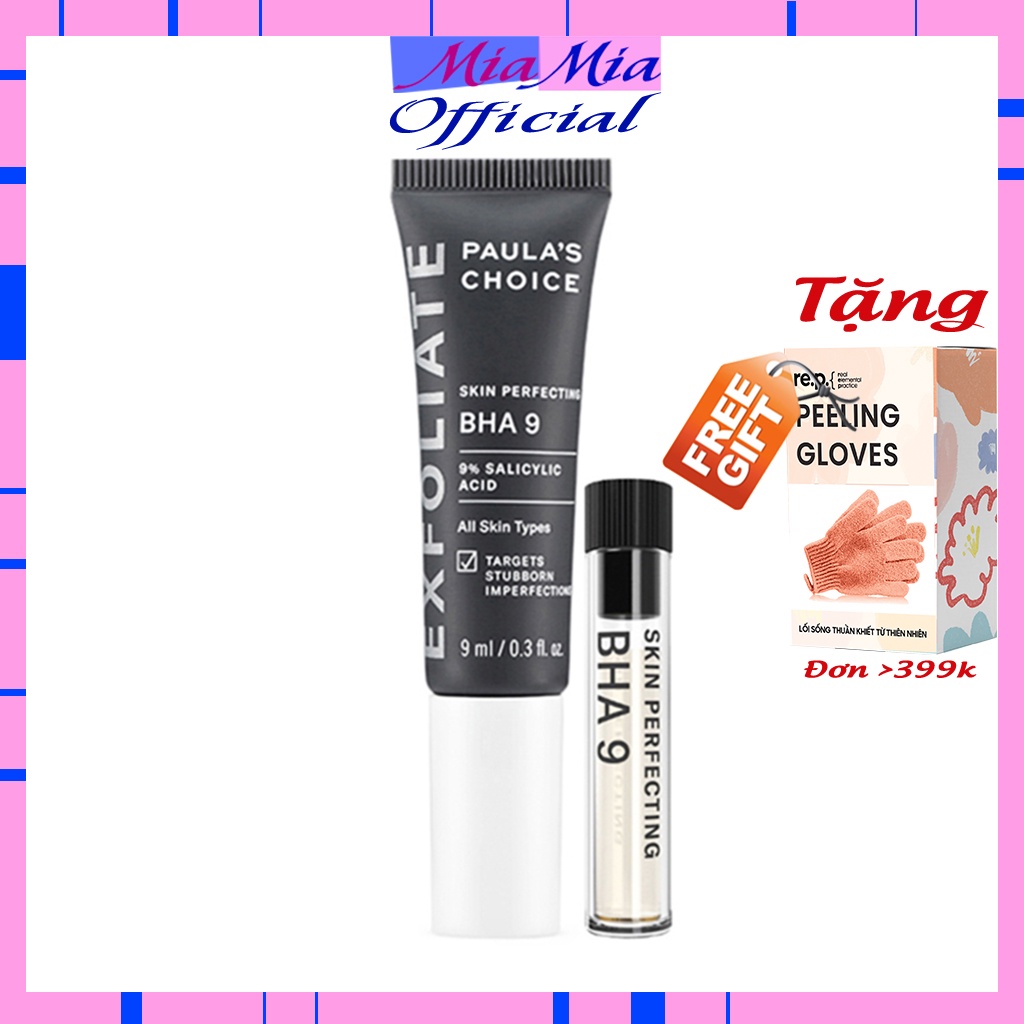 Chấm Mụn BHA 9 Paula’s Choice RESIST BHA 9 Siêu Tinh Chất Loại Bỏ Mụn BHA 9 Salycilic 9% Sạch Mụn Se Lỗ Chân Lông