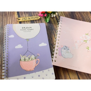 🌷🌼 Sổ tay lò xo khổ A5