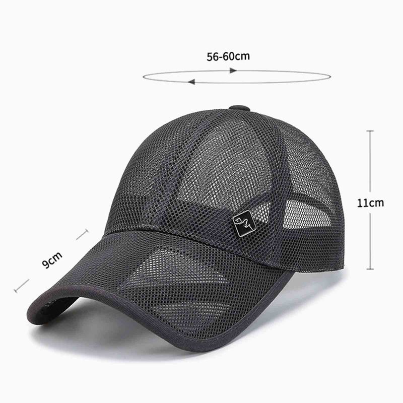 Mũ Lưỡi Trai Lưới Chống Nắng Toàn Diện 6 Màu Tùy Chọn Cho Nam Và Nữ Đi Xe Đạp Leo Núi