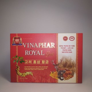 Viên uống Bổ tổng hợp VINAPHAR ROYAL gold hộp 60 viên