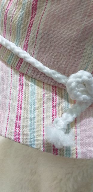 Mũ vải thô cho bé - hàng xuất Nhật