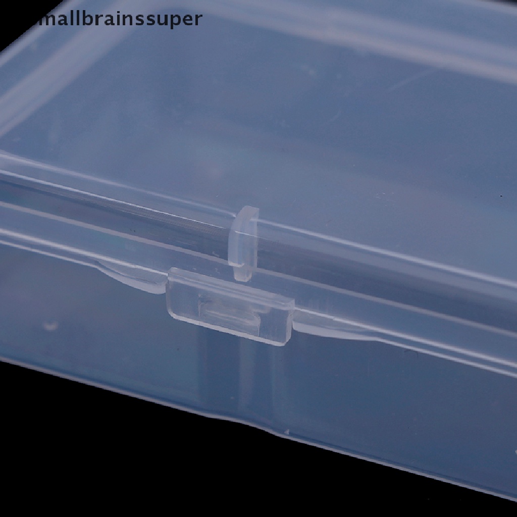 Hộp nhựa hình vuông trong suốt đa năng 9cm * 6.5cm * 3cm