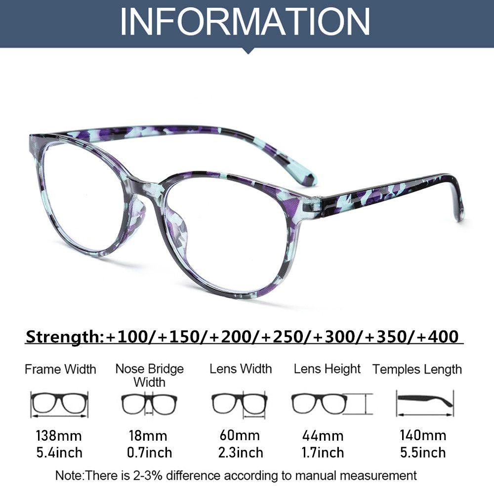 ESPO Kính Đọc Sách Gọng Hoa Siêu Nhẹ