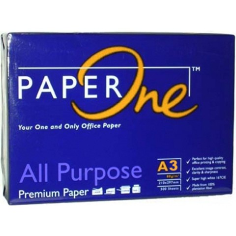 Giấy A3 PaperOne 70GSM – 80GSM 500 tờ SUKADO