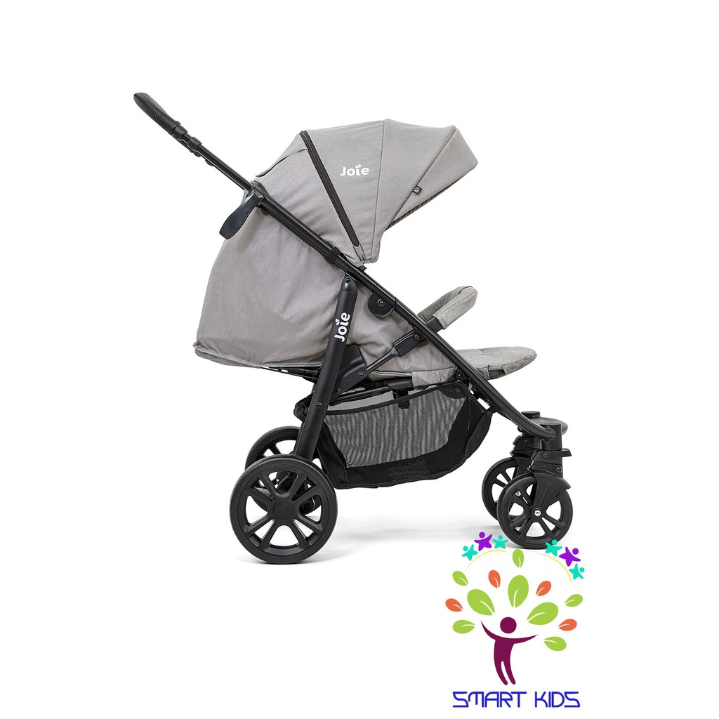 Xe đẩy trẻ em Joie Litetrax 4 DLX Gray Flannel dành cho bé sơ sinh đến 22kg