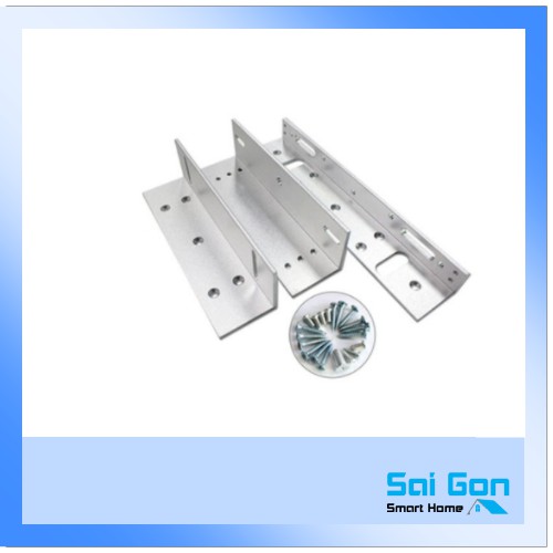 Bộ Gá ZL, Bát ZL Cho Khóa Điện Từ, Khóa Từ, Khóa Nam Châm 12V Lực Hút 280kg