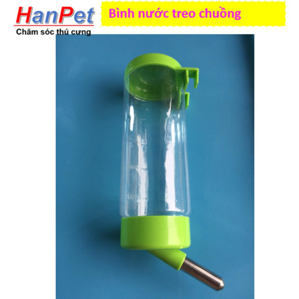 Hanpet.GV- Bình uống nước tự động treo chuồng thú cưng (4 loại)