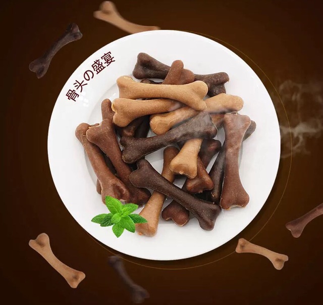 (HÀNG CHUẨN LOẠI 1) Gói 1030 Cục Xương Dinh Dưỡng Canxi Sạch Răng Cho Chó