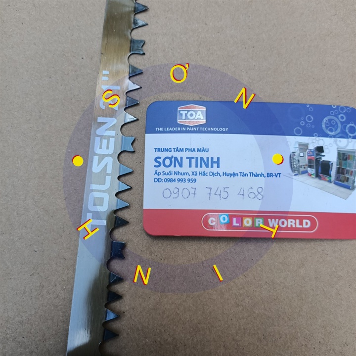 LƯỠI CƯA GỖ DÀY , THƯA TOLSEN 31099 31105