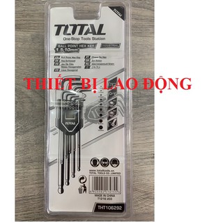 Bộ lục giác đầu bi dài Total THT106292