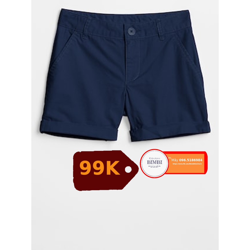 Quần short Gap kids bé gái full tag, mac