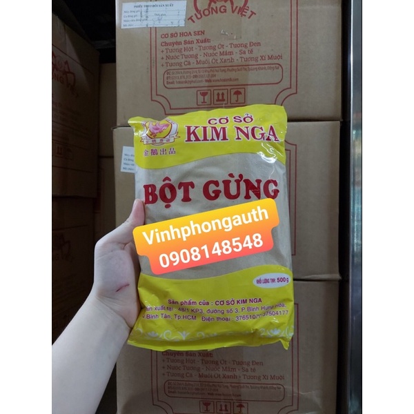 Bột gừng Kim Nga 500gr