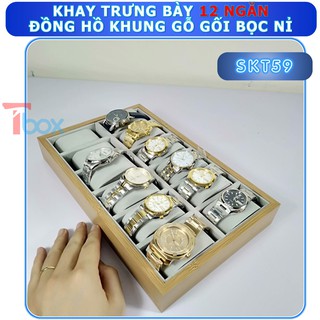 Khay đựng đồng hồ khay trưng bày đồng hồ hộp trưng bày kính mát nhiều mẫu