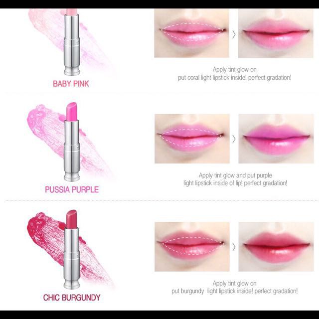 Son dưỡng môi có màu Secret Key Sweet Glam Tint Glow 3.5g