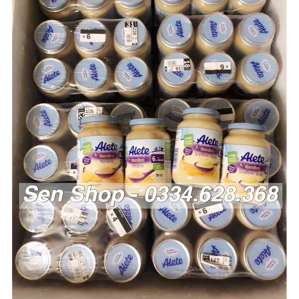 Hũ dinh dưỡng ăn liền hữu cơ Alete / BabyDream - 190gr
