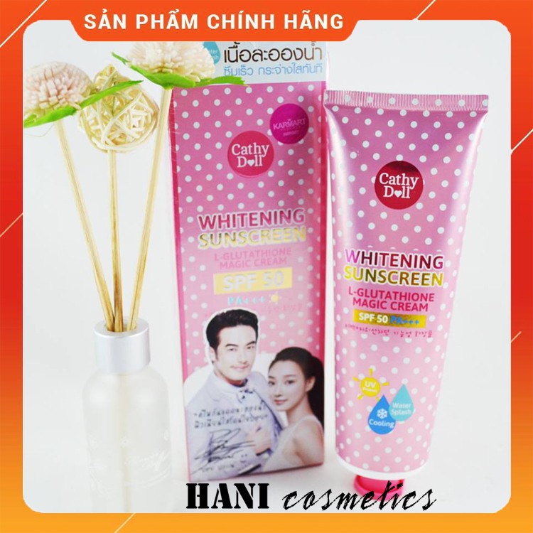 Kem Chống Nắng Cathy Doll Whitening Sunscreen SPF50+PA+++