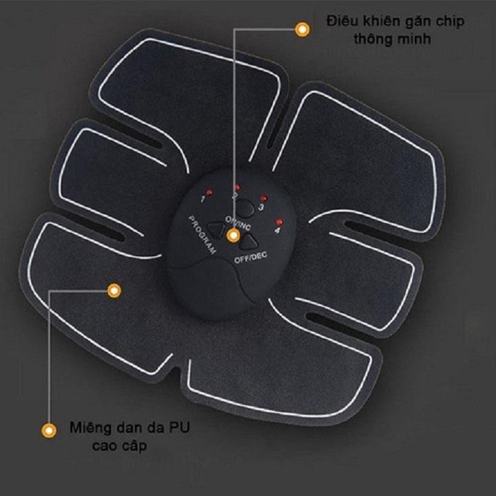 Máy tập bụng giảm bớt mỡ thừa cao cấp - Máy tập bụng kèm masage siêu thích - EMS beauty body