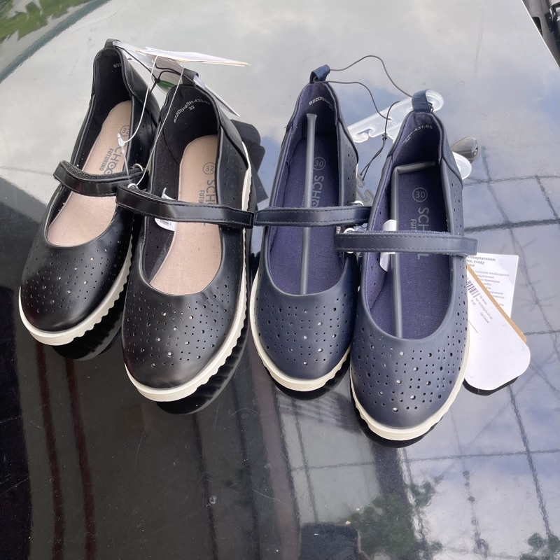 Giày bệt bé gái School F  Giày công chúa học sinh cao cấp xuất dư 0722