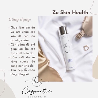 Nước hoa hồng Zo - Calming skin toner