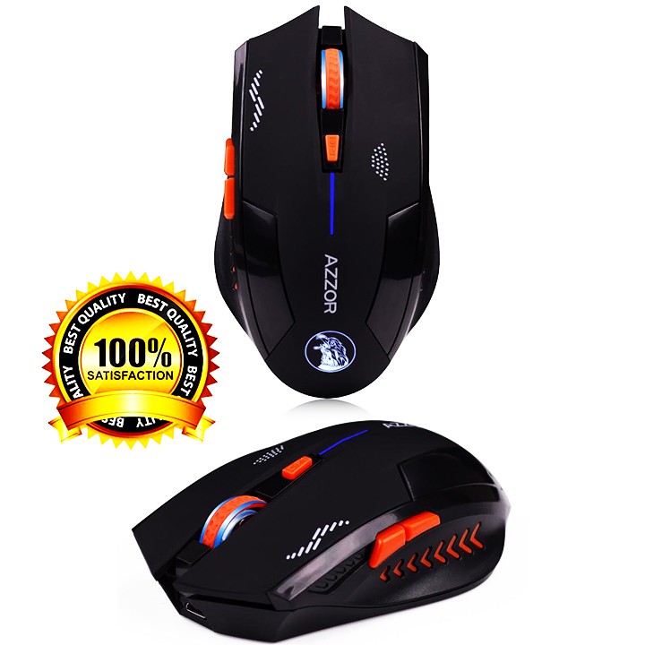 Chuột máy tính không dây pin sạc AZZOR EAGLE cực ngầu | BigBuy360 - bigbuy360.vn
