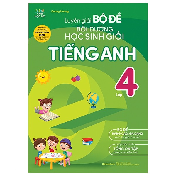 Sách Luyện giải bộ đề bồi dưỡng học sinh giỏi Tiếng Anh lớp 4