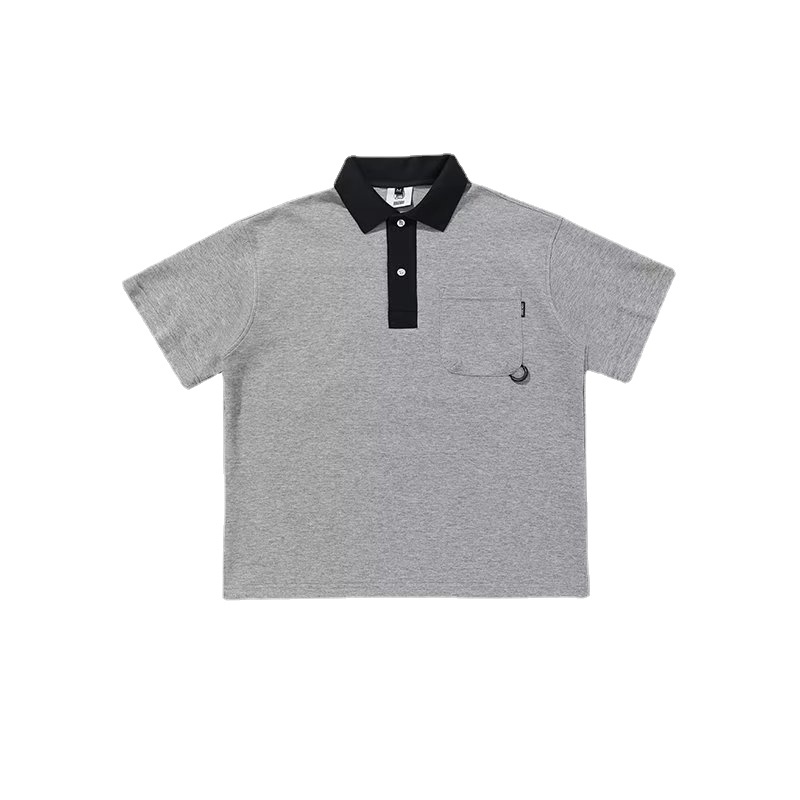 Áo Thun POLO Tay Ngắn Dáng Rộng Thoáng Khí Phong Cách hip hop Thời Trang Mùa Hè Cho Nam