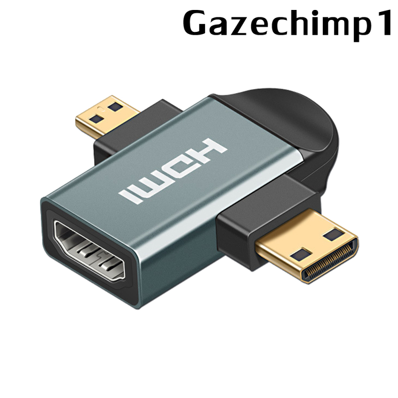 Giắc Chuyển Đổi Từ Gazechimp1) T Shape Micro Hdmi Male Sang Hdmi Female