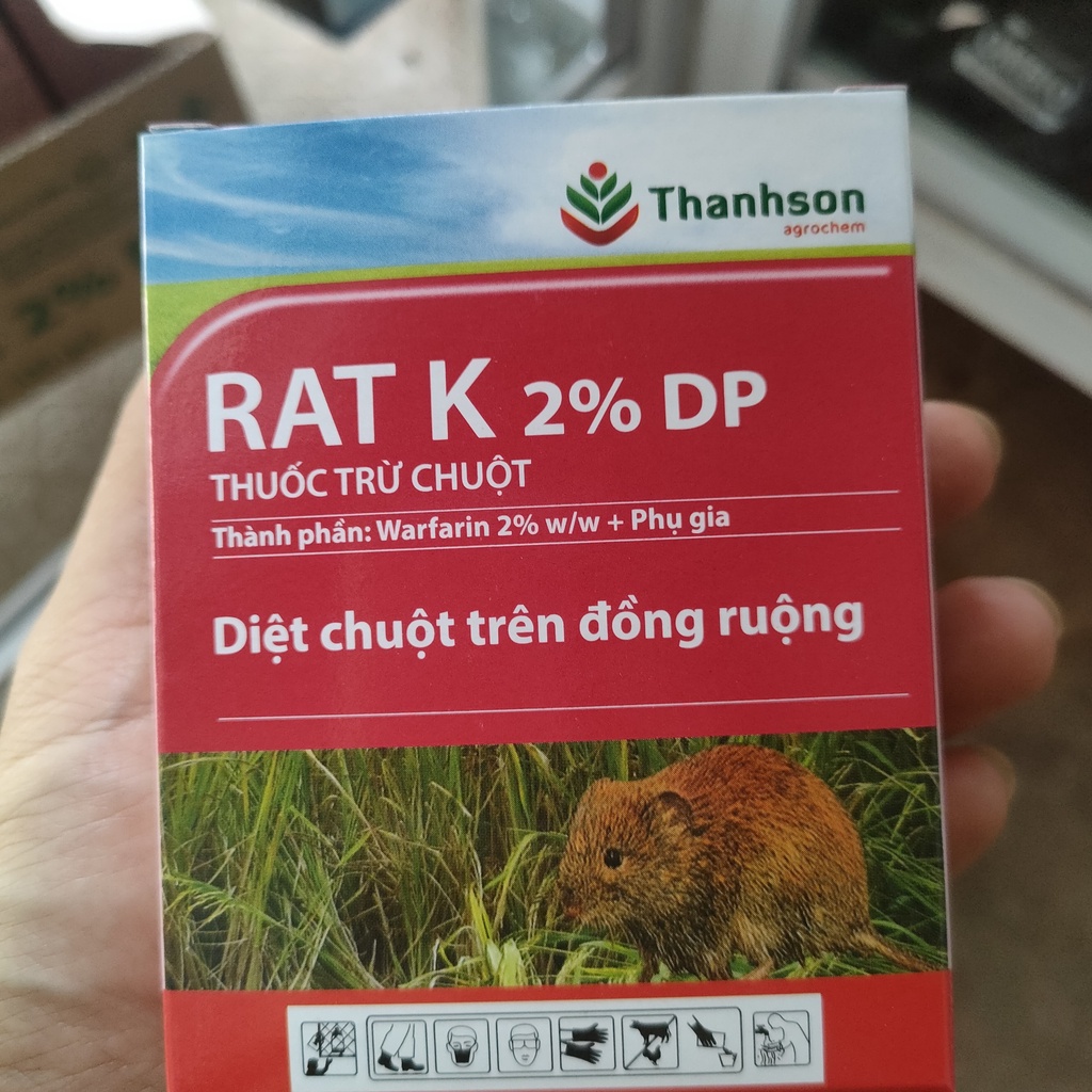 Thuốc Diệt Chuột RAT K 2% DP