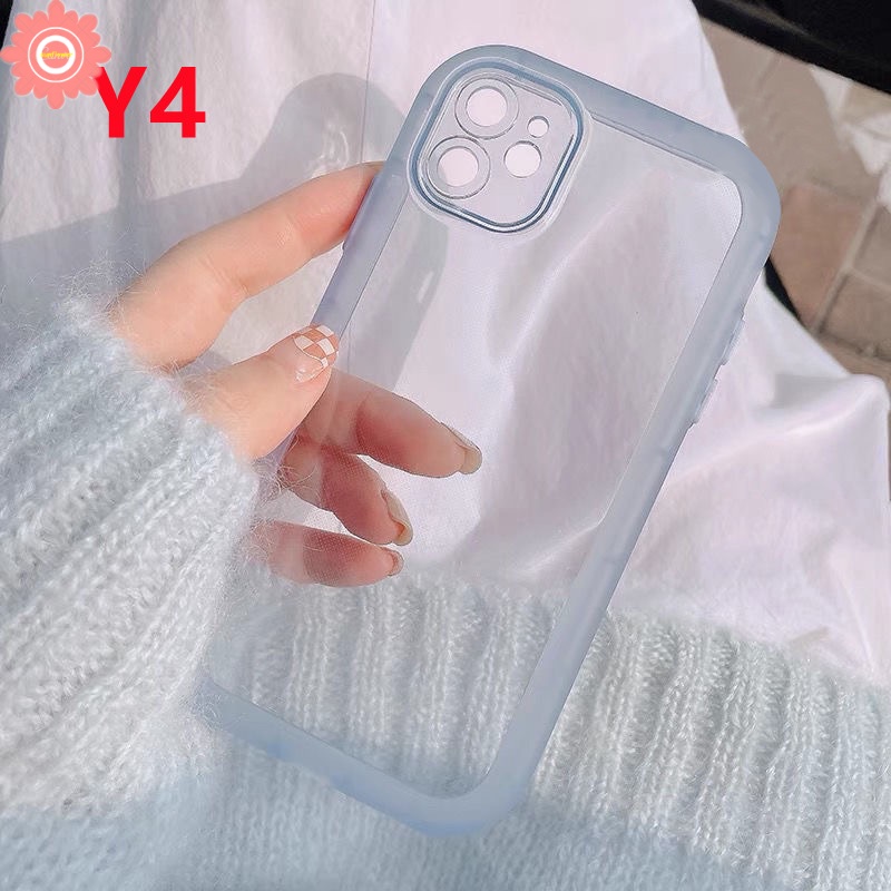 Ốp Điện Thoại Có Túi Khí Chống Sốc Màu Trơn Cho IPhone 11 12 13 11 Pro Max XR X XS Max