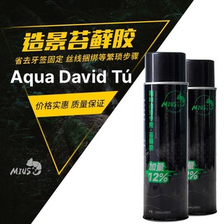 Keo dán rêu mius cho bể thủy sinh bán cạn