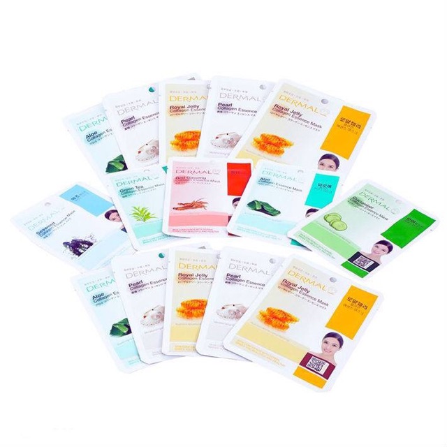 10 chiếc Mặt nạ dưỡng da collagen+ tinh chất