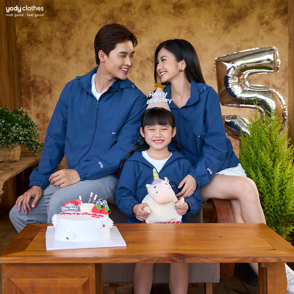 Áo khoác gió nữ chính hãng YODY 2 lớp cao cấp chống nắng chống nước cản gió cản bụi AKN5040