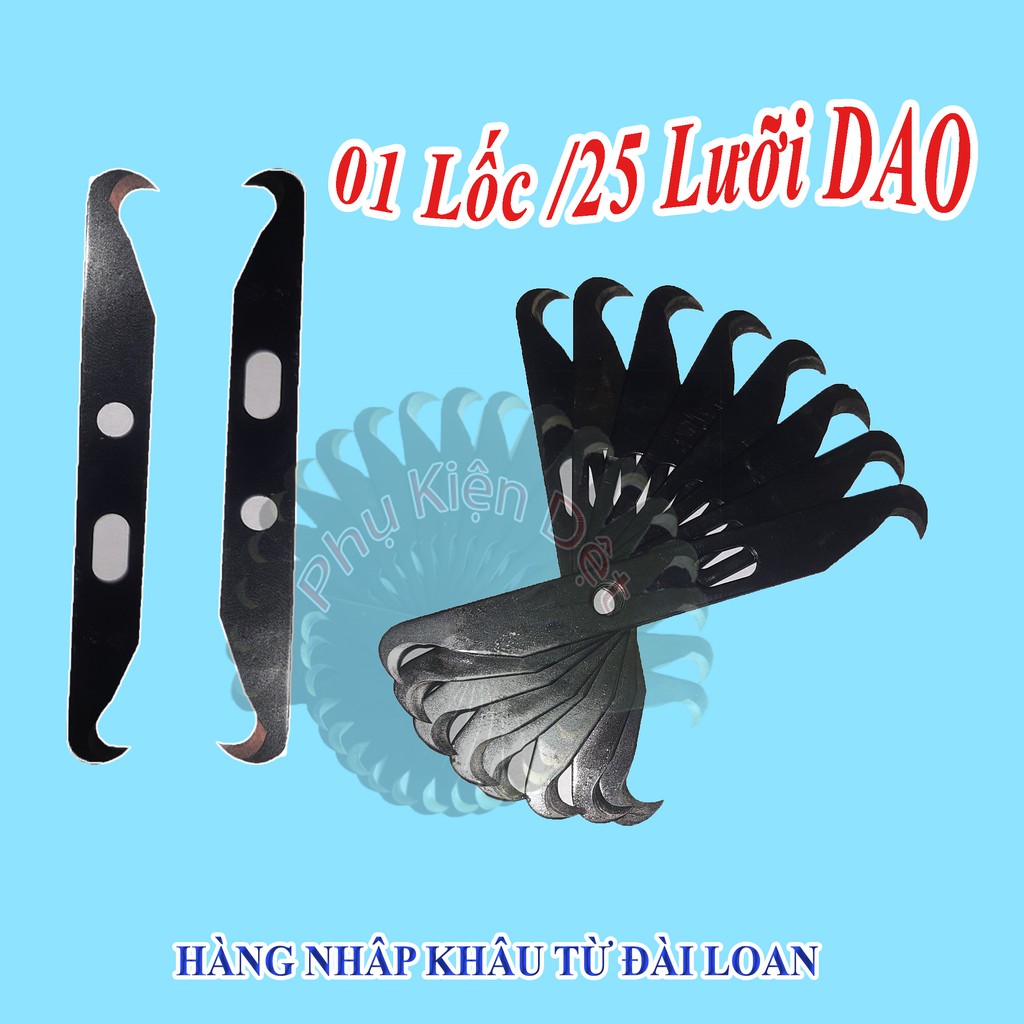 Lưỡi Dao móc 2 Đầu - Phụ Kiện Dệt