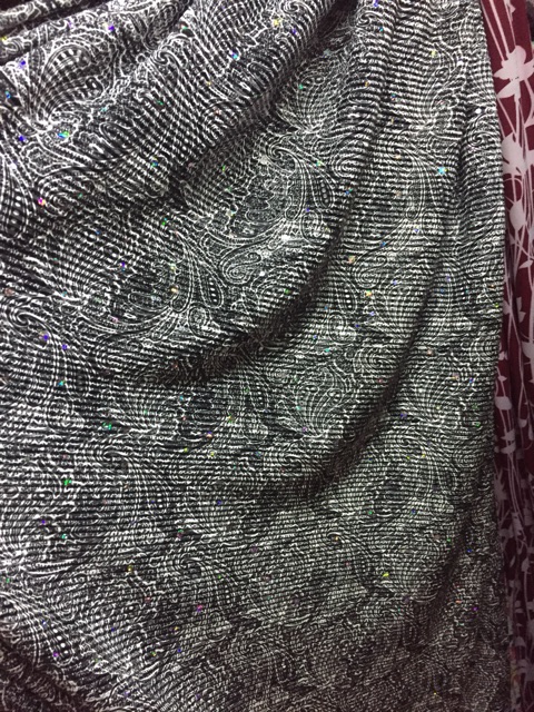 Vải thun kim sa may đầm, áo thời trang trung niên